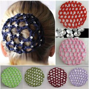 Floral Bun Hair Cover